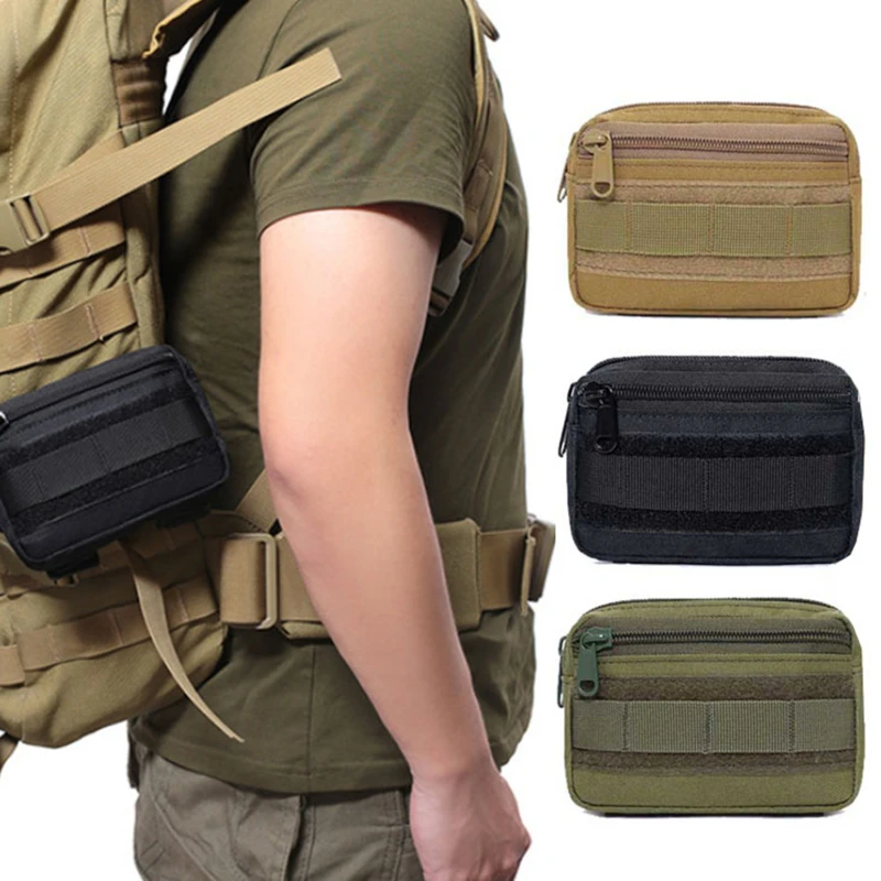 Travel Accessories Hip Belt - حقيبة EDC مزدوجة الطبقات للرجال، حزام