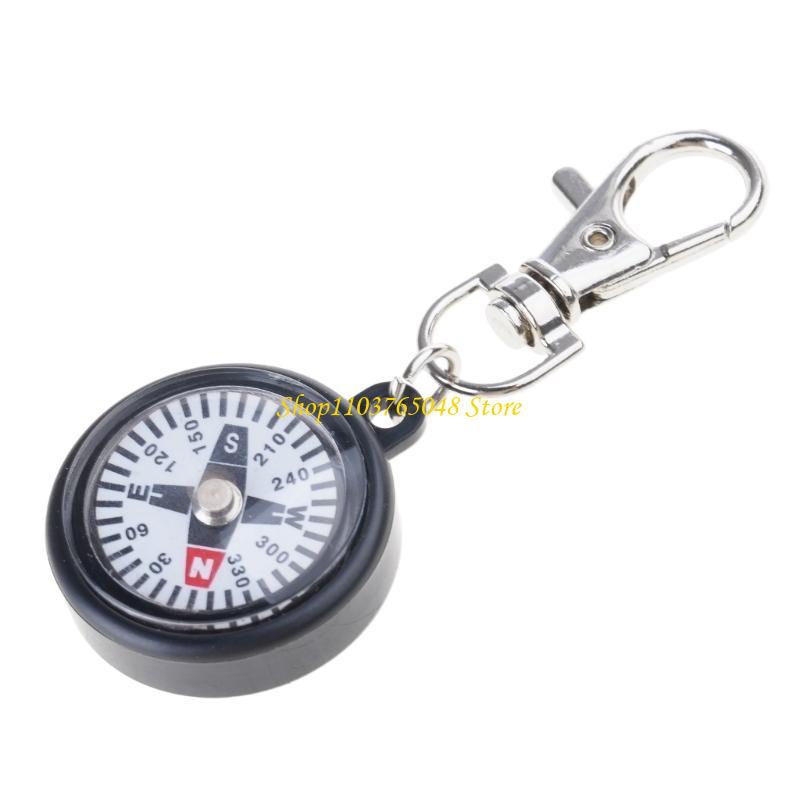 Travel Accessories Guide - بوصلة سلسلة مفاتيح النجاة R53E، بوصلة
