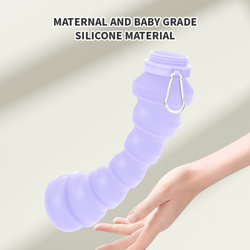 Water Bottle Collapsible - زجاجات مياه قابلة للطي من السيليكون،
