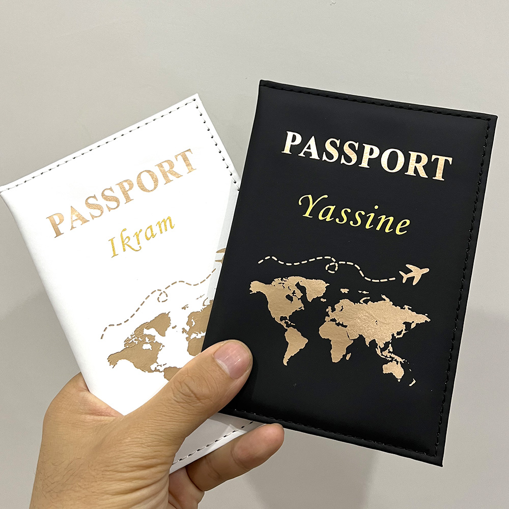 Travel Accessories Dropshipping - غطاء جواز سفر الطائرة المخصص اللطيف