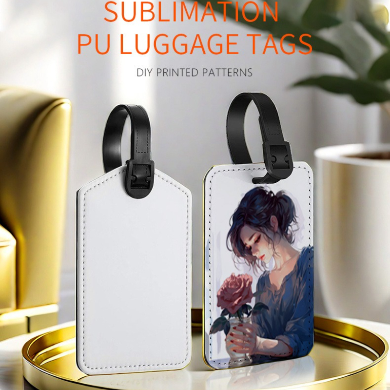 Travel Accessories Sale - صورة مخصصة بو الجلود علامات الأمتعة