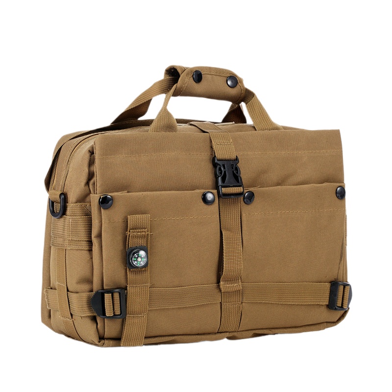 Camera Bag Travel - حقيبة كتف مروحة خارجية مع بوصلة