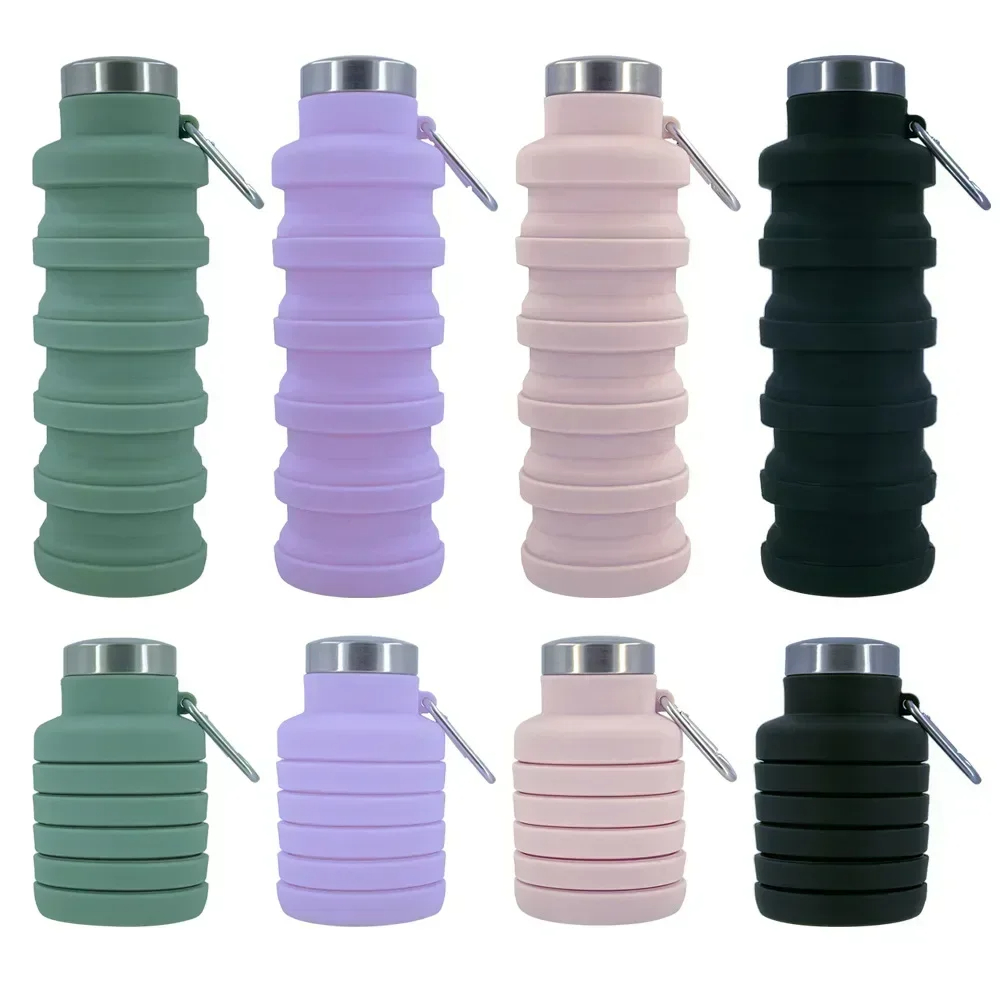 Water Bottle Collapsible - زجاجة مياه قابلة للطي، زجاجات قابلة