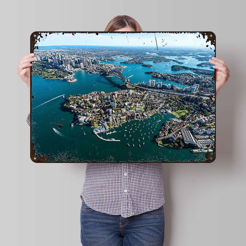 Travel Accessories Sydney - ملصق سيدني أستراليا للسفر، لوحة فنية