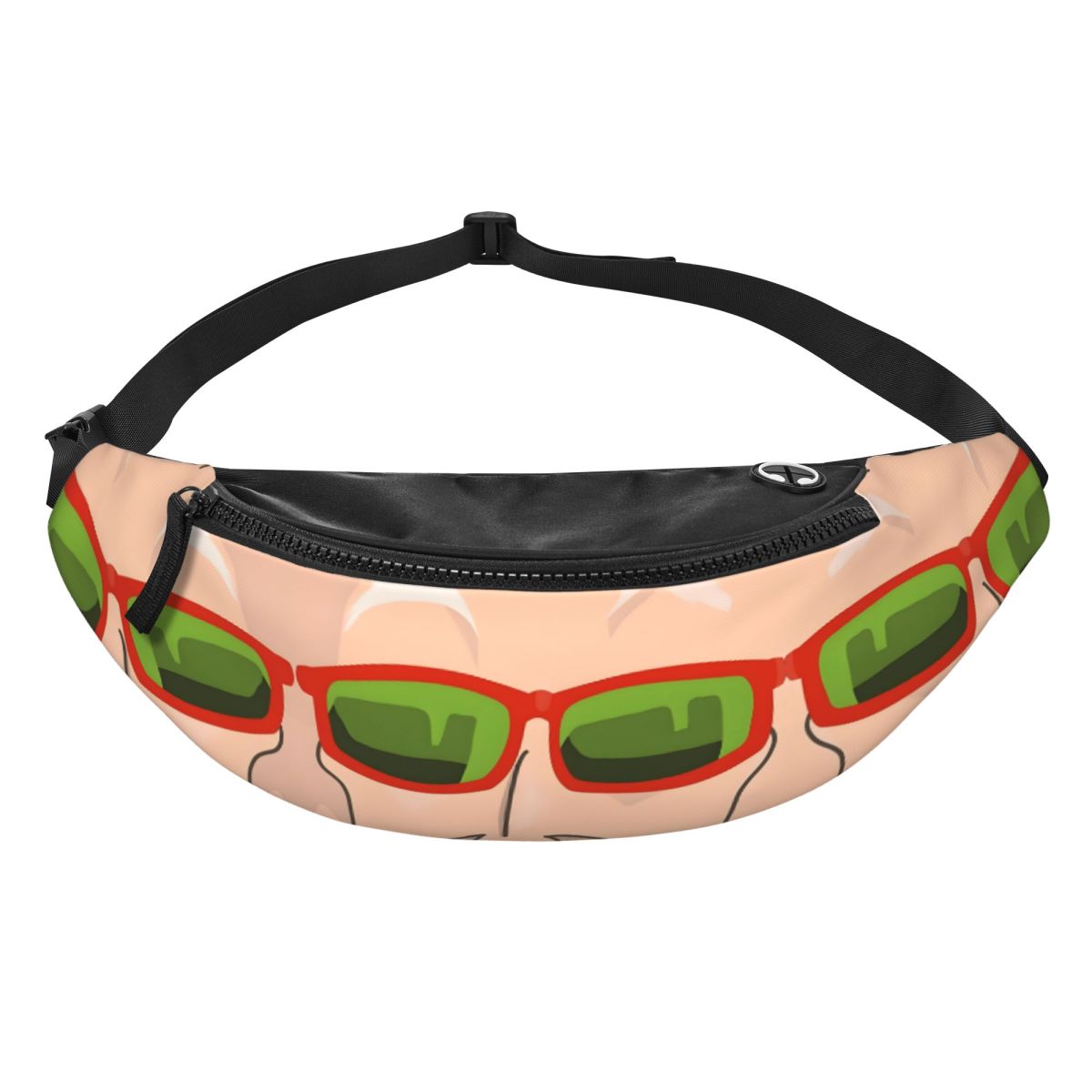 Travel Accessories Pouch For Men - حقيبة خصر قوية مخصصة بتصميم M-Masters