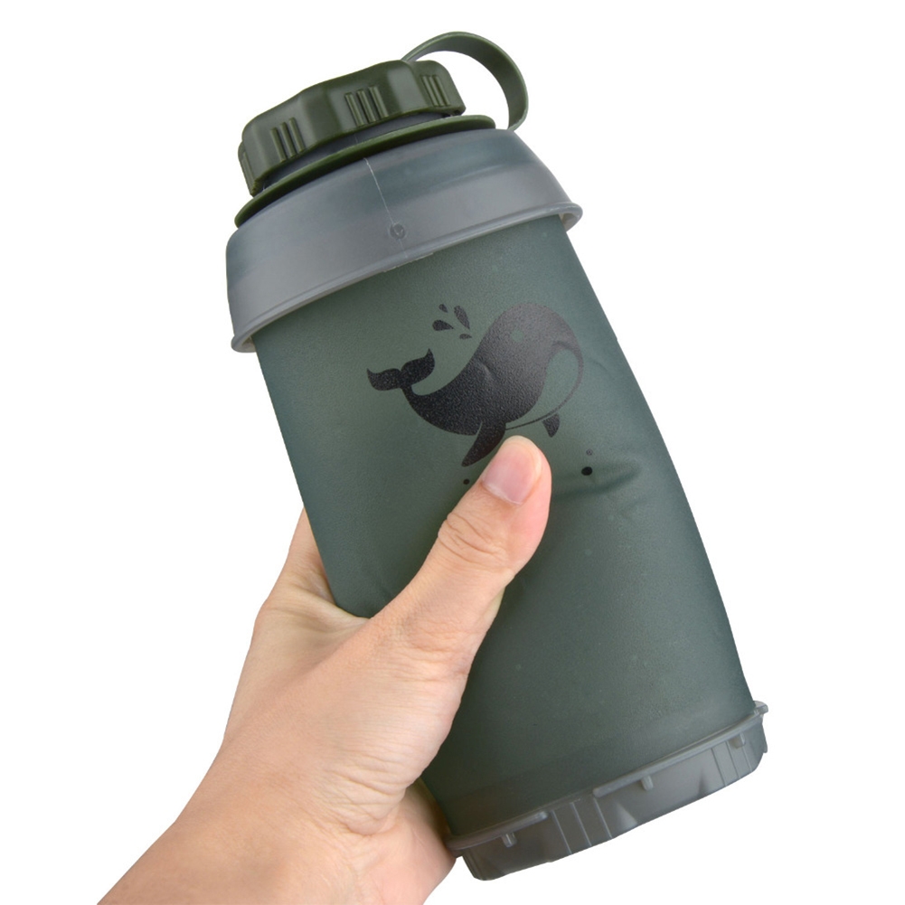 زجاجة ماء قابلة للطي سعة 750 م - مراجعة Water Bottle Collapsible وسعره