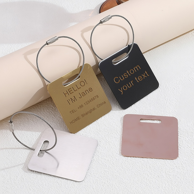 بطاقة تعريف أمتعة مخصصة بالاسم - مراجعة Travel Accessories Sale وسعره
