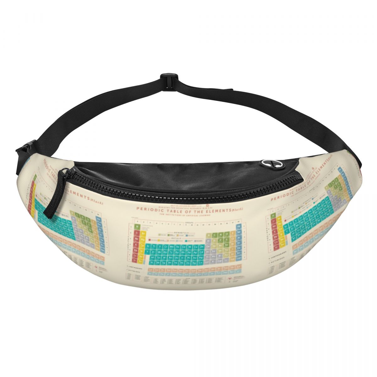 حقيبة خصر بتصميم الجدول الدوري - مراجعة Travel Accessories Pouch For Men وسعره
