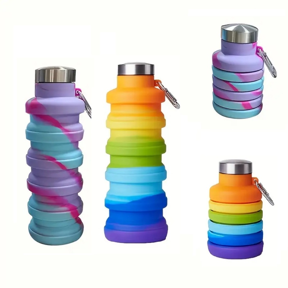 زجاجة ماء سيليكون قابلة للطي س - مراجعة Water Bottle Collapsible وسعره