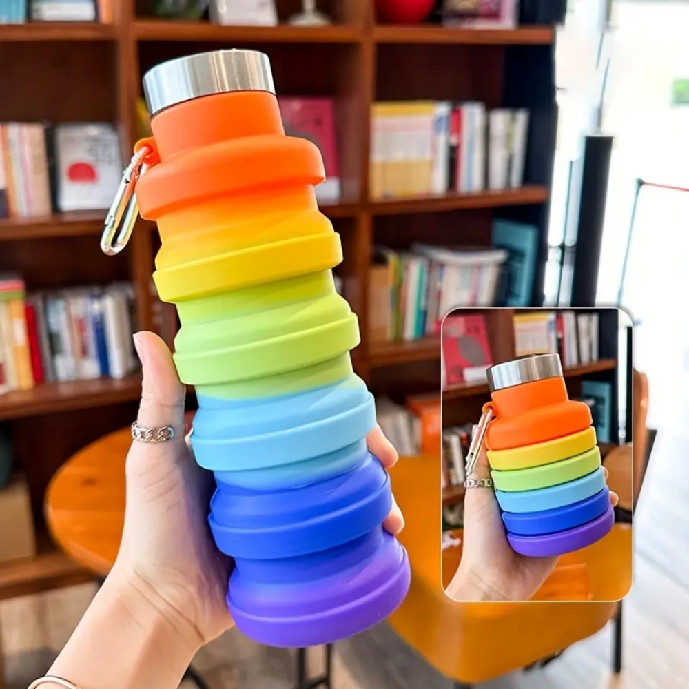 زجاجة ماء سيليكون قابلة للطي س - مراجعة Water Bottle Collapsible وسعره