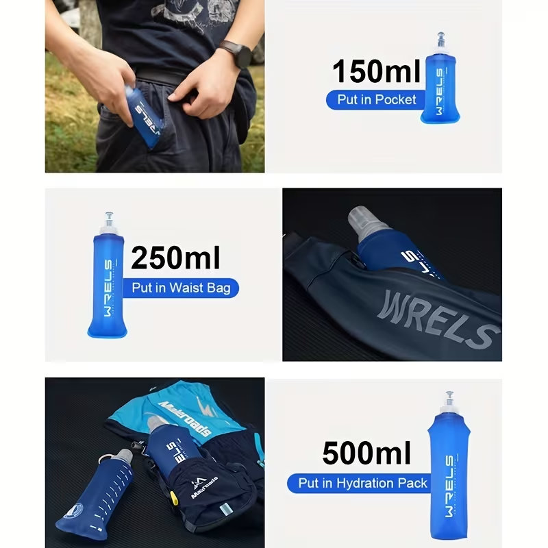 زجاجة مياه رياضية محمولة من WR - مراجعة Water Bottle Collapsible وسعره