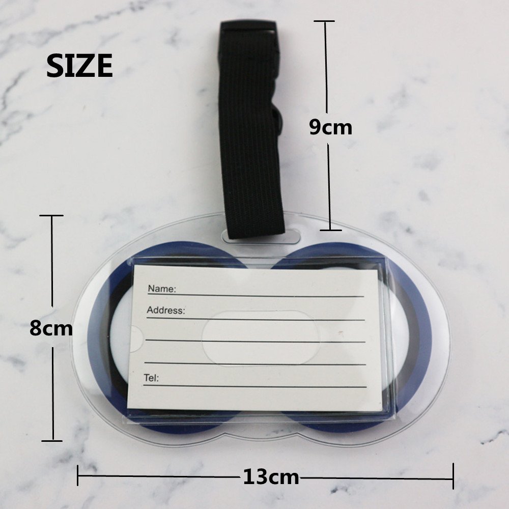 علامات أمتعة بتصميم عيون لطيفة - مراجعة Travel Accessories Sale وسعره
