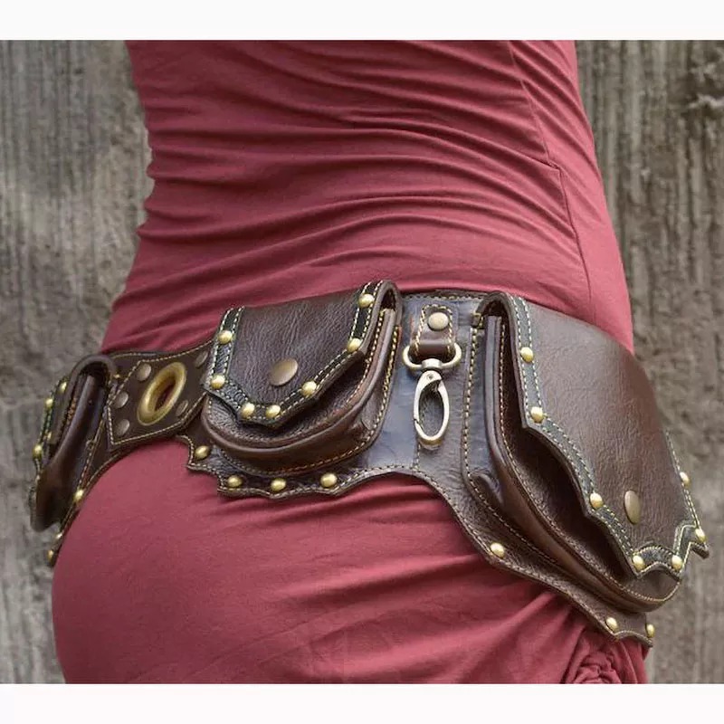 1 قطعة Steampunk من القرون الو - مراجعة Travel Accessories Hip Belt وسعره