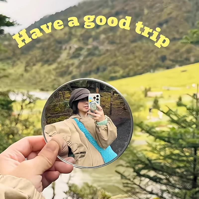 مرآة سيلفي محمولة باليد مقاس 5 - مراجعة Travel Vlog Accessories وسعره