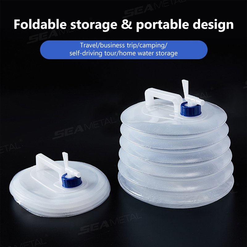 دلو سيارة قابل للطي من سيميتال - مراجعة Water Bottle Collapsible وسعره