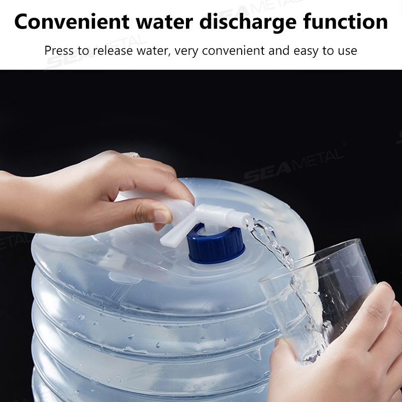 دلو سيارة قابل للطي من سيميتال - مراجعة Water Bottle Collapsible وسعره