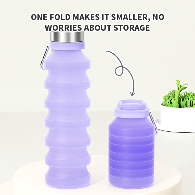 زجاجات مياه قابلة للطي من السي - مراجعة Water Bottle Collapsible وسعره
