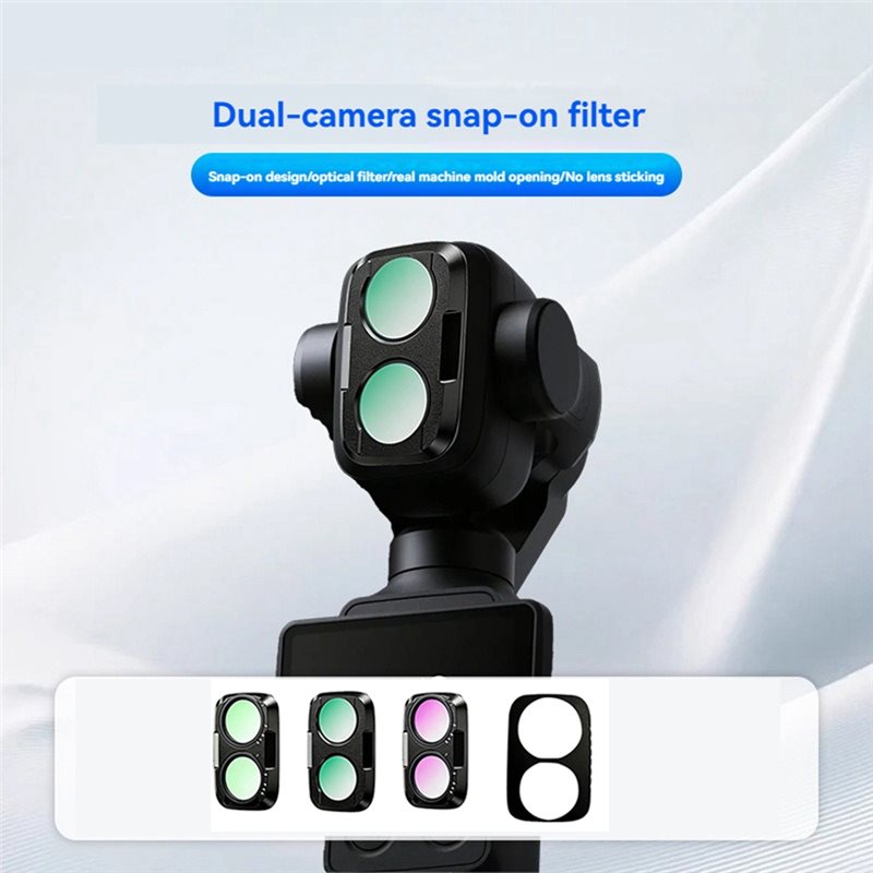 مجموعة فلاتر خاصة لـ Osmo Pock - مراجعة Travel Vlog Accessories وسعره