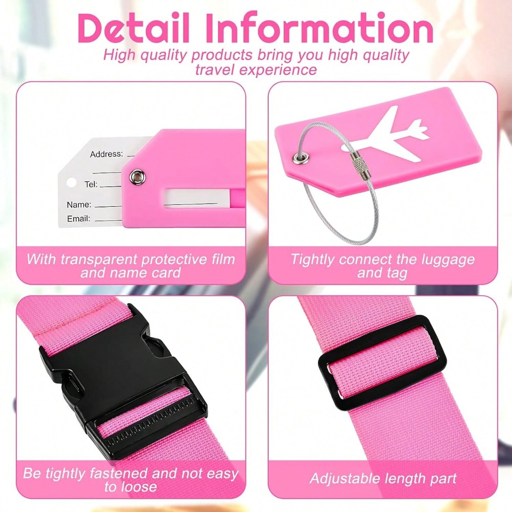 مجموعة حزام الأمتعة مع علامة ا - مراجعة Travel Accessories Sale وسعره