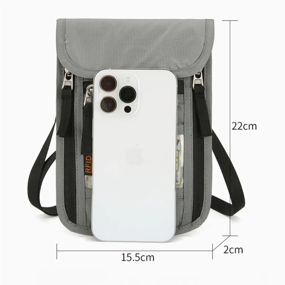 محفظة سفر للرقبة مزودة بحماية  - مراجعة Travel Accessories Pouch For Men وسعره