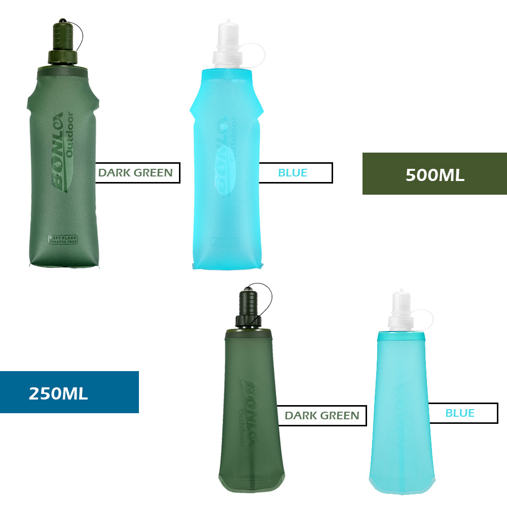 حقيبة ماء قابلة للطي سعة 250 م - مراجعة Water Bottle Collapsible وسعره