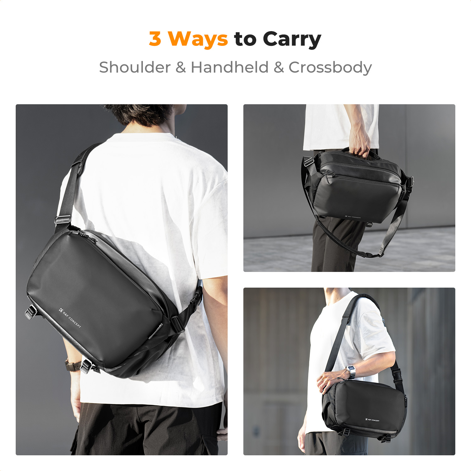 حقيبة كاميرا K&F CONCEPT 12L/1 - مراجعة Camera Bag Travel وسعره