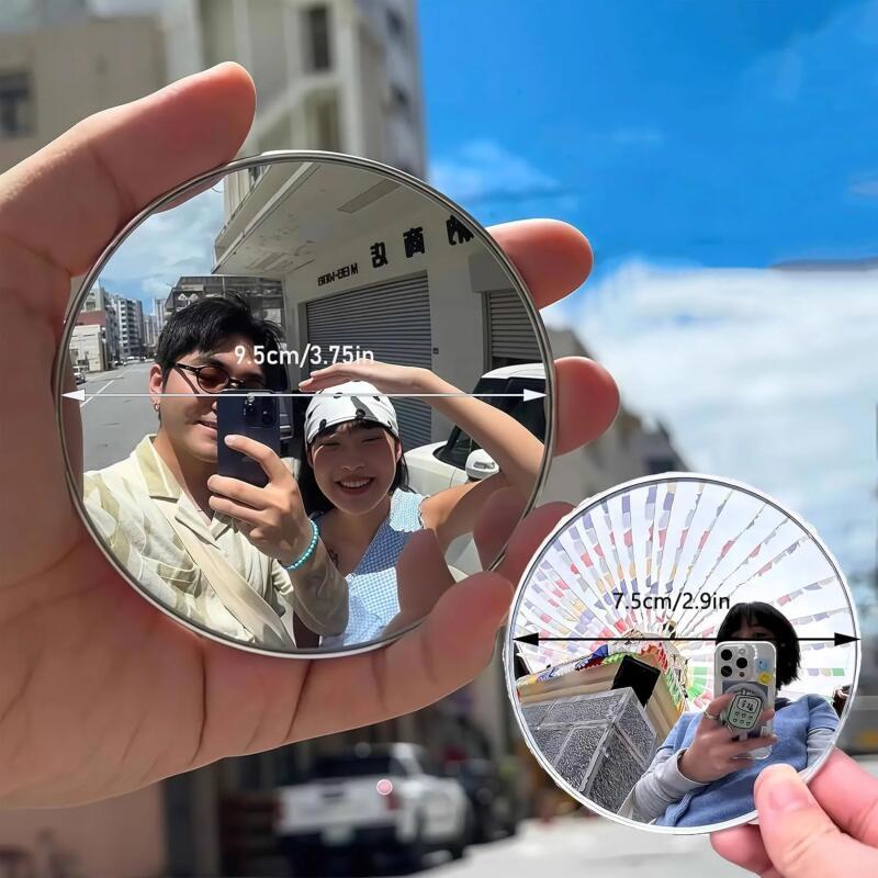 مرآة سيلفي محمولة باليد، مرآة  - مراجعة Travel Vlog Accessories وسعره