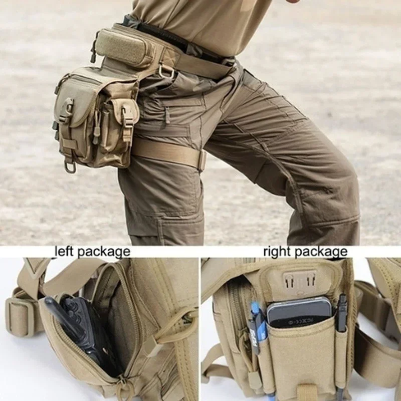 جديد الرجال مقاوم للماء الساق  - مراجعة Travel Accessories Hip Belt وسعره