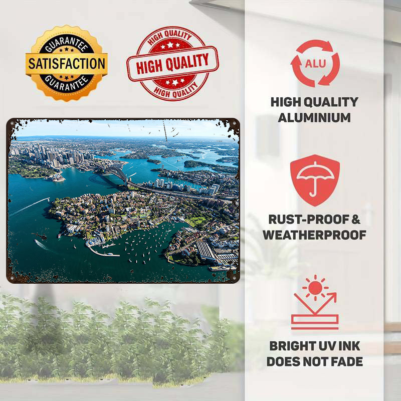 ملصق سيدني أستراليا للسفر، لوح - مراجعة Travel Accessories Sydney وسعره