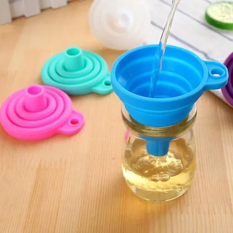 1/4 قطعة قمع سيليكون قابل للطي - مراجعة Water Bottle Collapsible وسعره