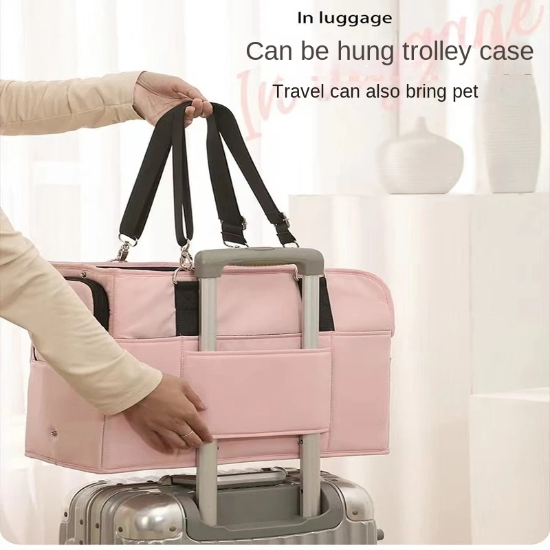 حقيبة كلب عصرية، حزام كتف متين - مراجعة Travel Accessories Rome وسعره