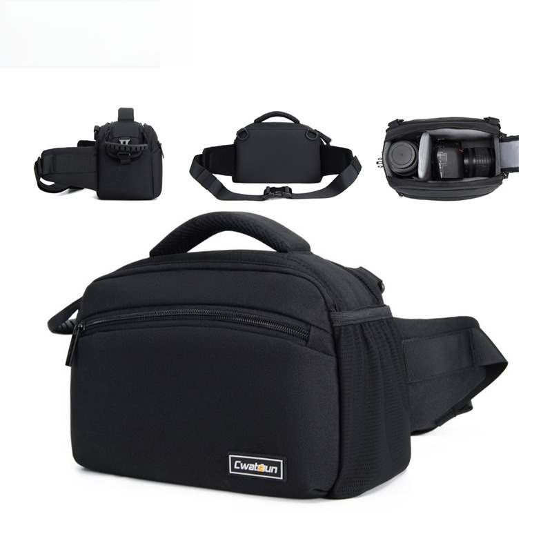 حقيبة مقاومة للماء بكتف واحد ل - مراجعة Camera Bag Travel وسعره