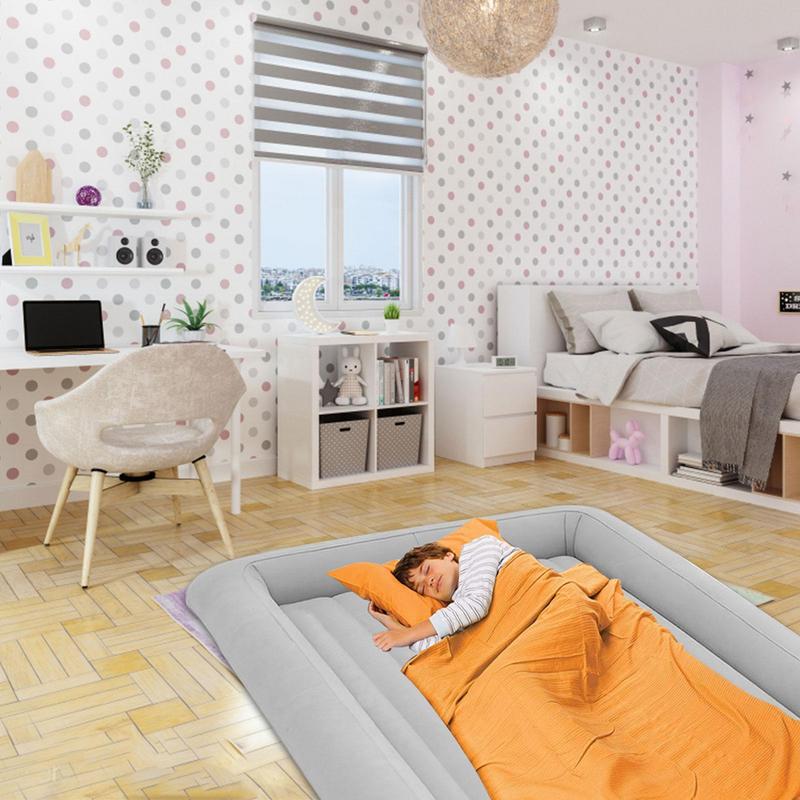 طفل سرير سفر قابل للنفخ مراتب  - مراجعة Travel Accessories With Kids وسعره